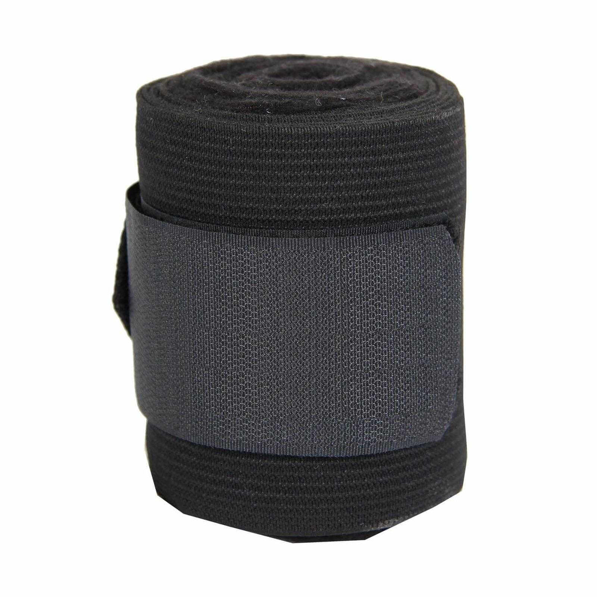 Elastic/Fleece Bandage Set = 4 pcs., black
