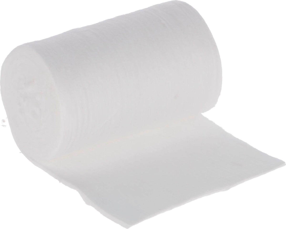 KERBL Polsterbinde CottinoStar Verbandsmaterial, Weiß, Produkt allein auf weißem Hintergrund.