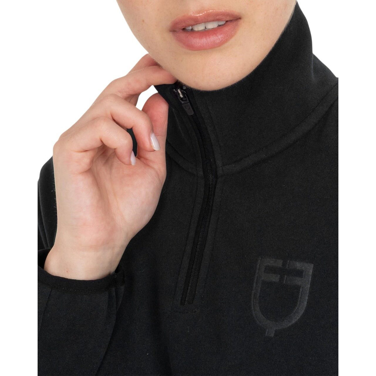 Pullover Damen Fleece 3/4-Zip HW26 Sweatshirt
