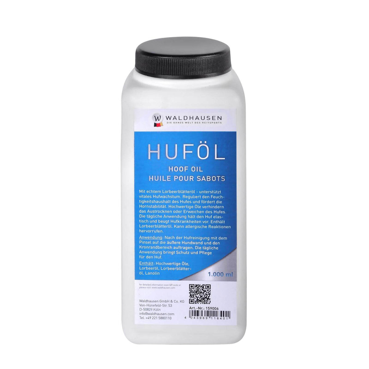 Huföl, grün, 1000 ml