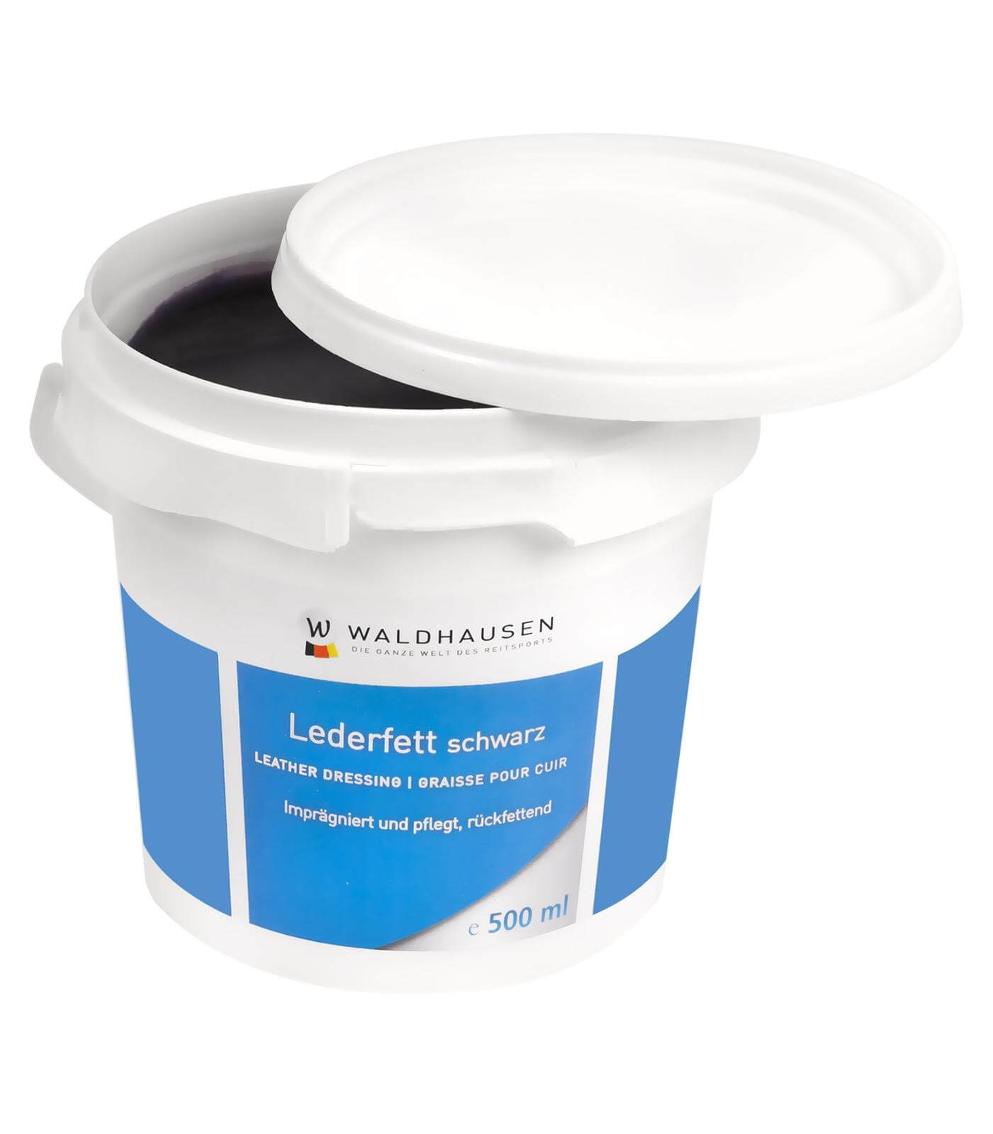 Lederfett schwarz 500 ml