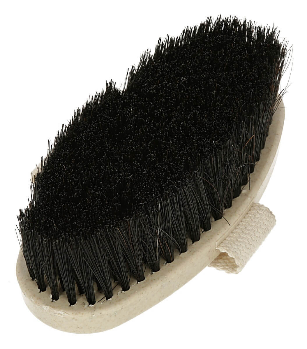 Magic Brush Fellglanzbürste WaterLily Putzbürste, Beige, Produkt allein auf weißem Hintergrund.