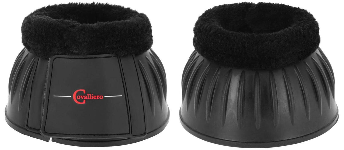 Hufglocken Gummi mit Teddy-Fleece Sprungglocken