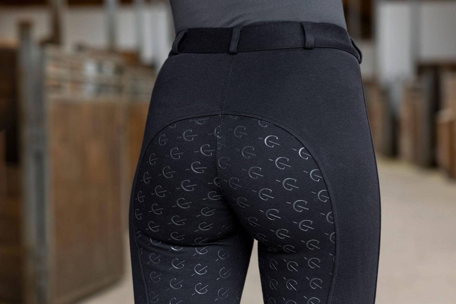 Reithose Damen Full-Grip Organomic Damenreithose Vollbesatz