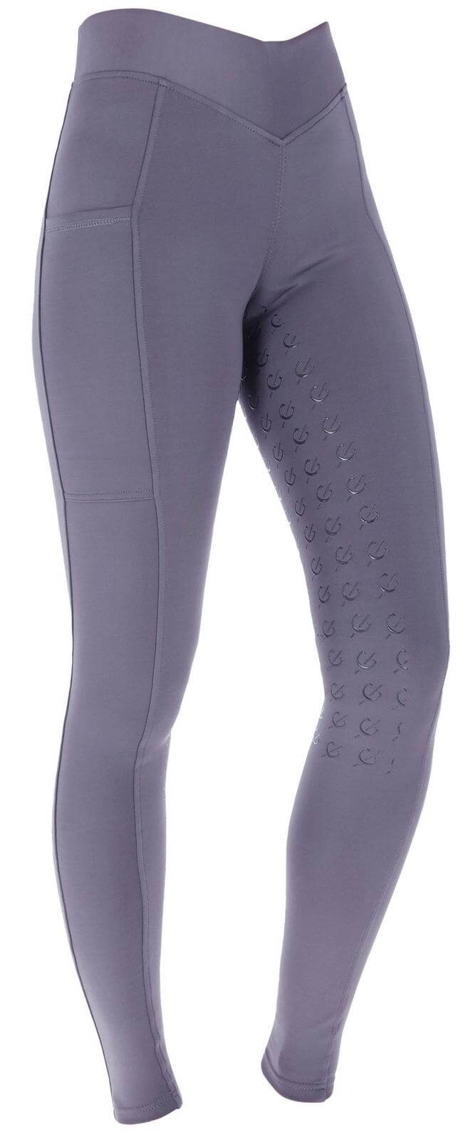 Reitleggings Damen Full-Grip ClassicStar Damenreitleggings Vollbesatz