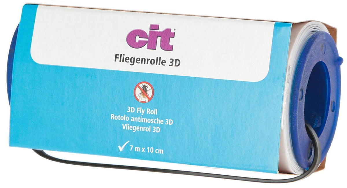 cit Fliegenrolle FlyMaster, Blau, Produkt allein auf weißem Hintergrund.