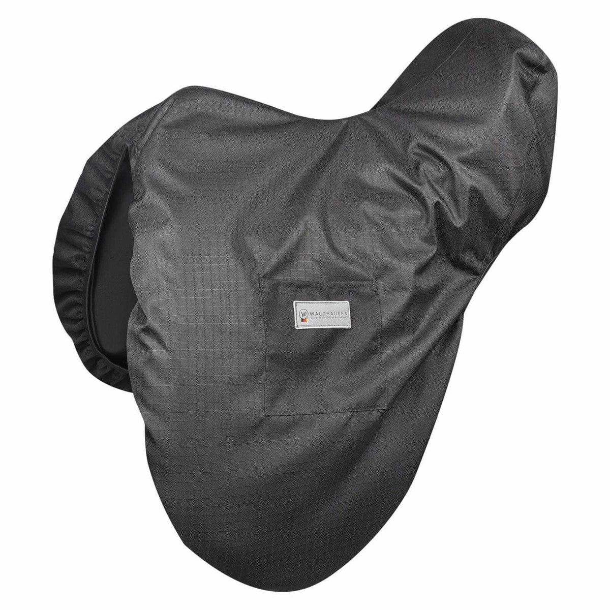 Sattelschutzbezug, 600D/Fleece, schwarz