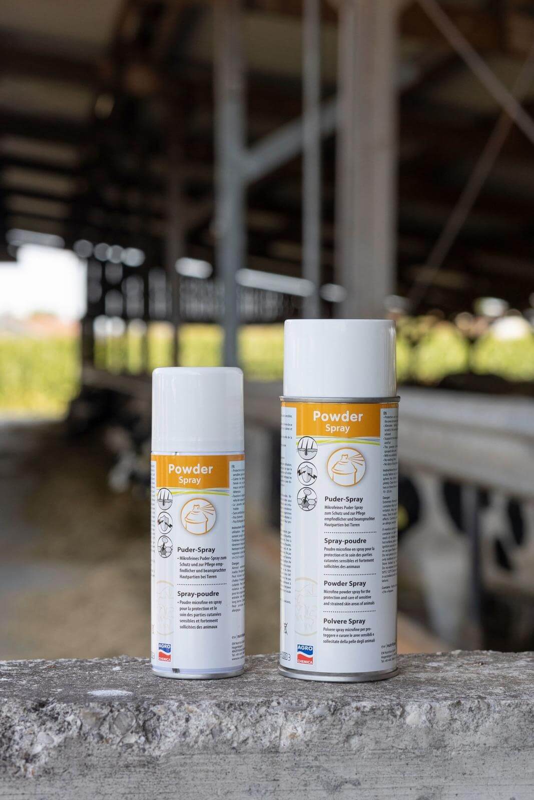 Hautpflege Powderspray Pflegespray