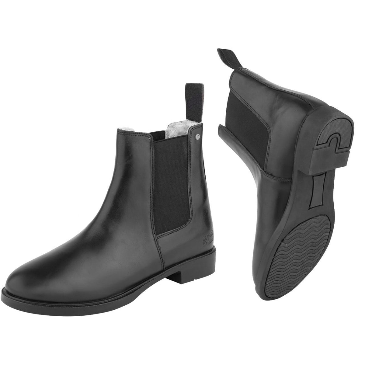 Stiefeletten Winter Jodhpurstiefeletten Reitstiefeletten aus Leder