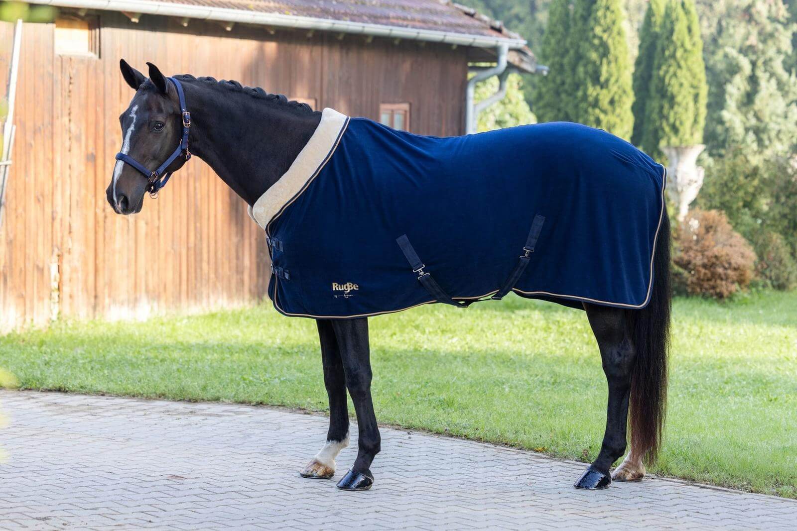 Abschwitzdecke RugBe Royal Fleecedecke