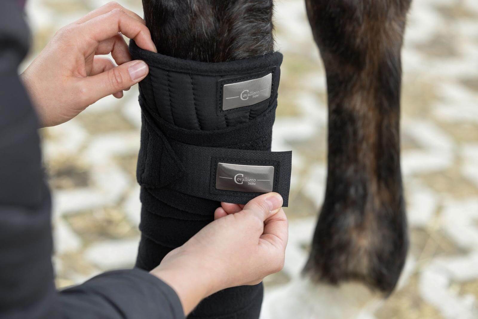 Fleecebandagen CovallieroTherm 4er Set