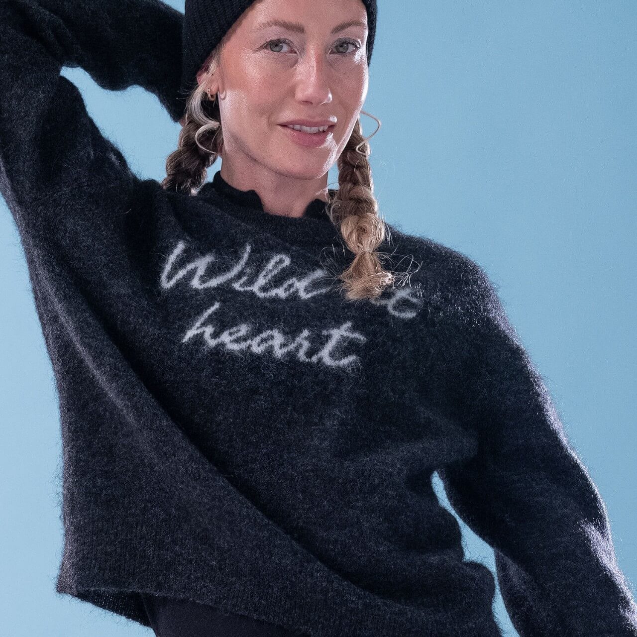 Pullover Damen Quote Mohair Mix Sweater Holiday 2024 Strickpullover