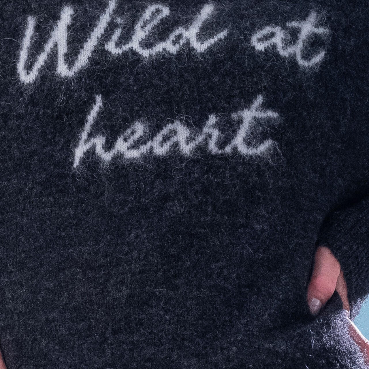Pullover Damen Quote Mohair Mix Sweater Holiday 2024 Strickpullover