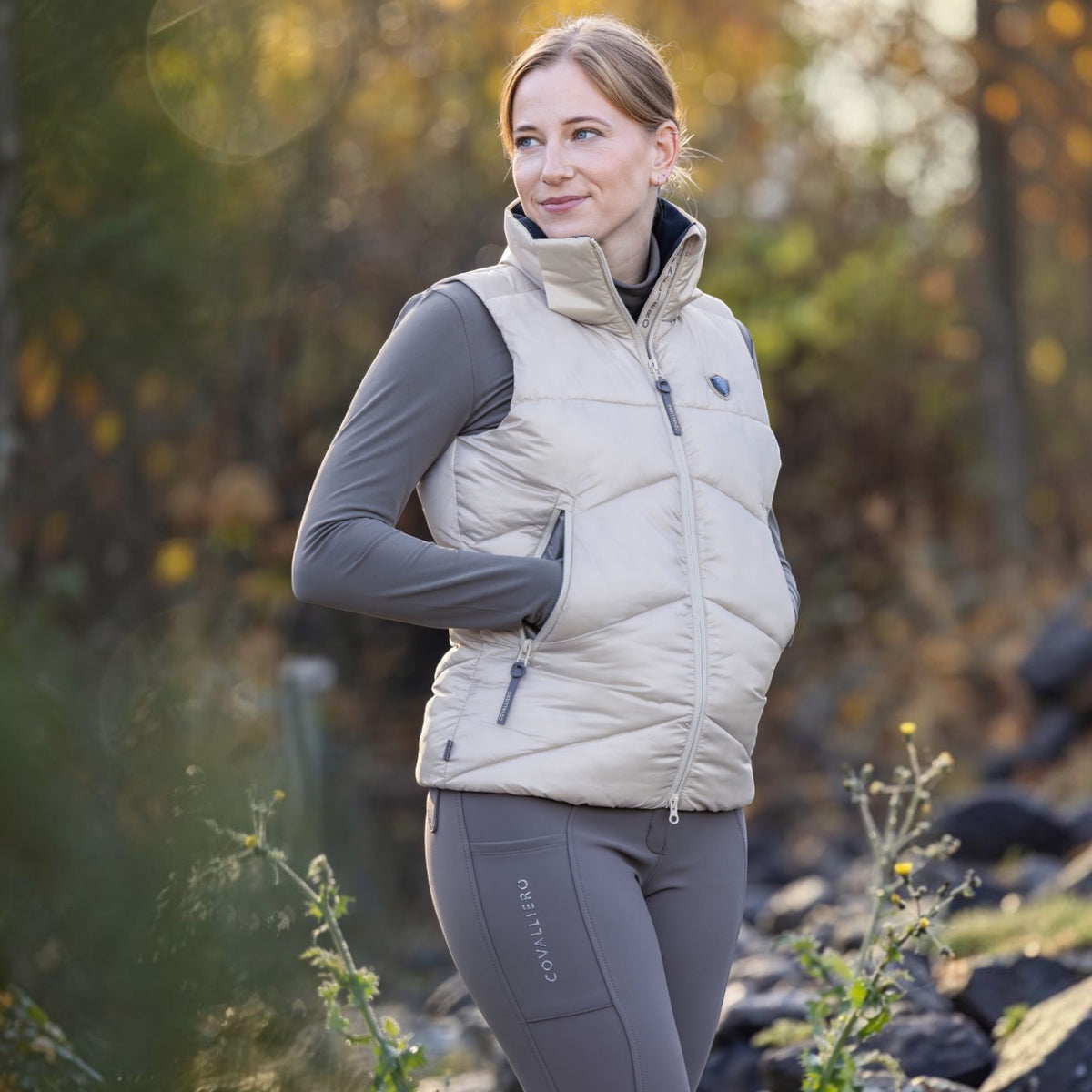 Vest til damer Covalliero HW26 Bodywarmer
