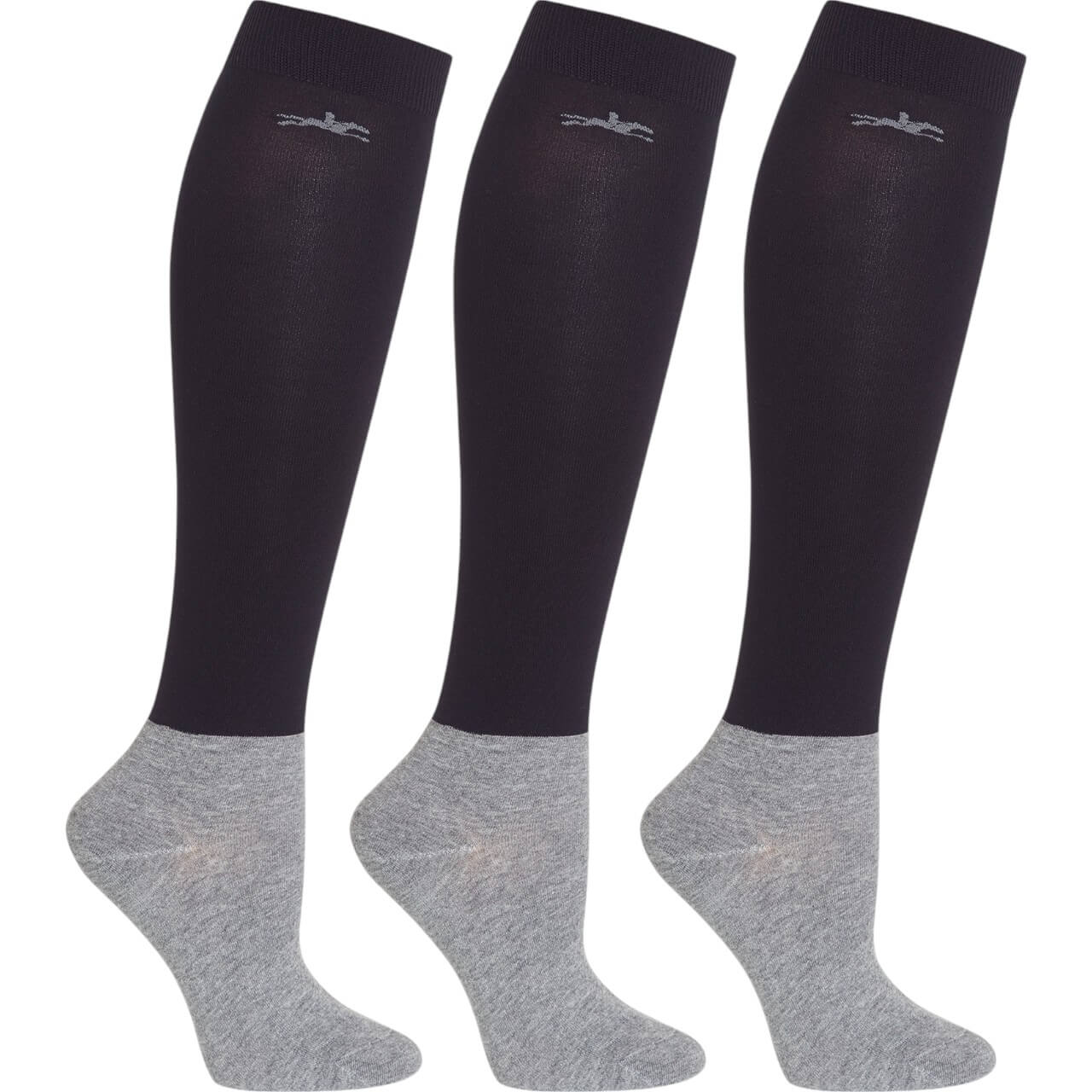 Turnierstrümpfe Show Socks 3er-Pack Reitsocken