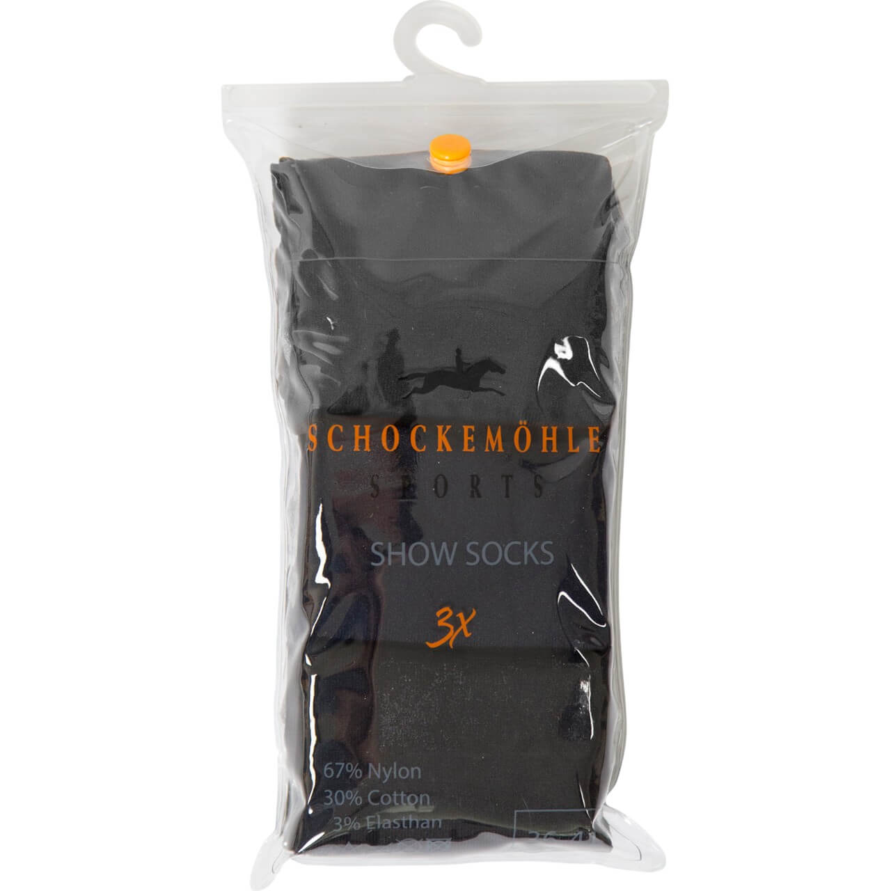 Turnierstrümpfe Show Socks 3er-Pack Reitsocken