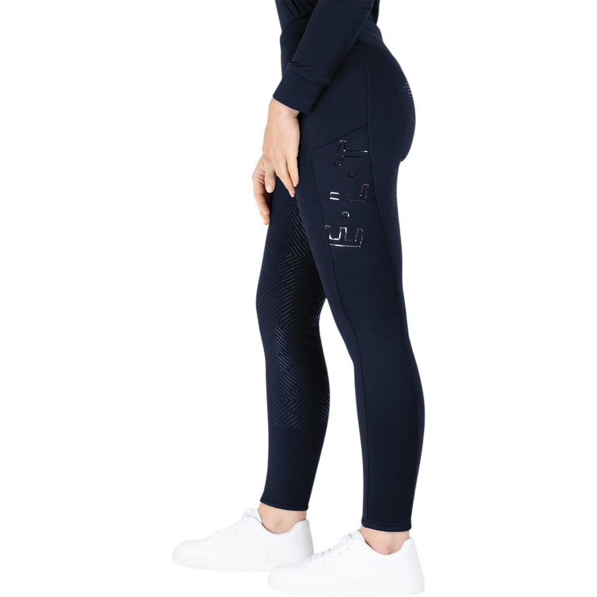 Reitleggings Kinder Full-Grip Rica Thermo Teddy Winterreitleggings