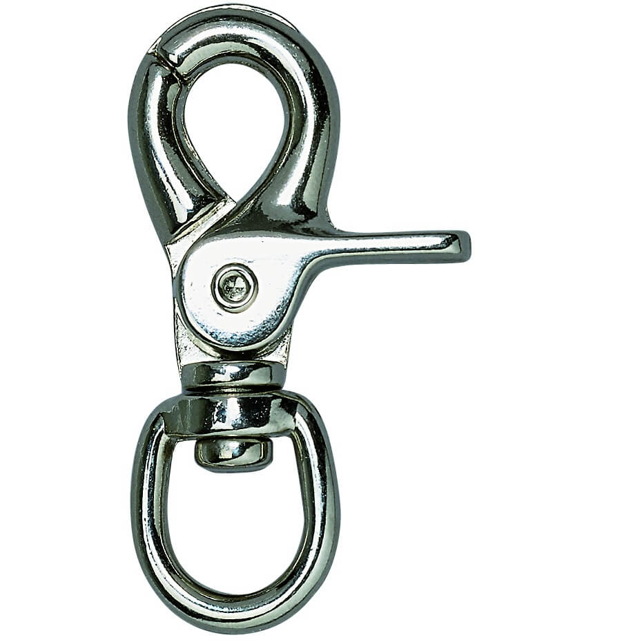 Karabinerhaken für Umlenkrolle