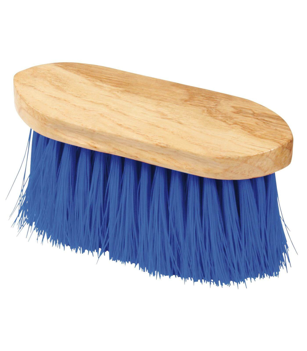 Waldhausen Staubbürste 18 cm, weiche, lange Borsten 8 cm, blau, Produkt allein auf weißem Hintergrund.