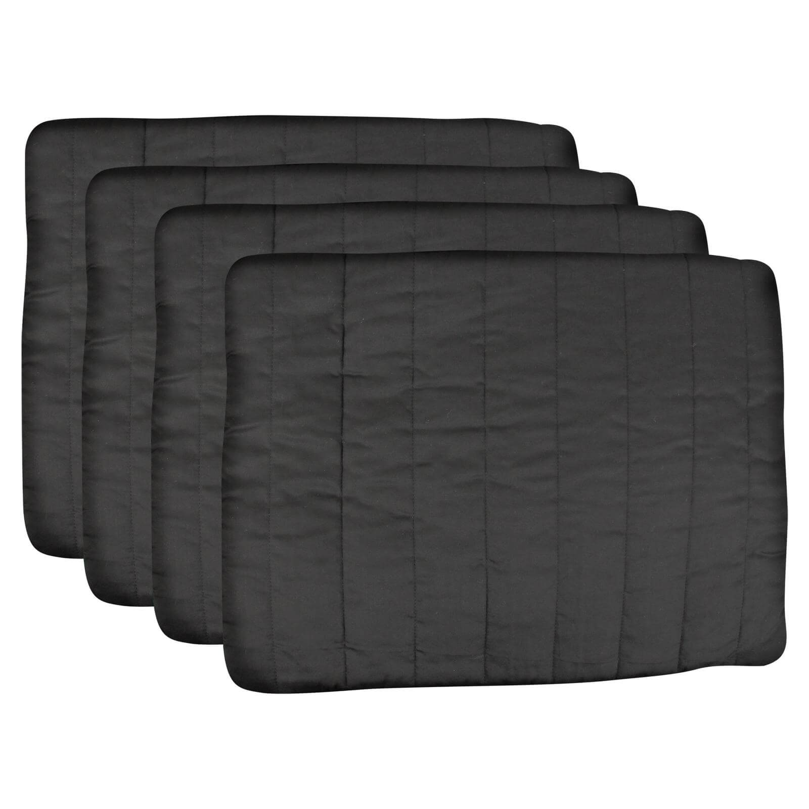 Bandagierkissen, 4 Stk, schwarz