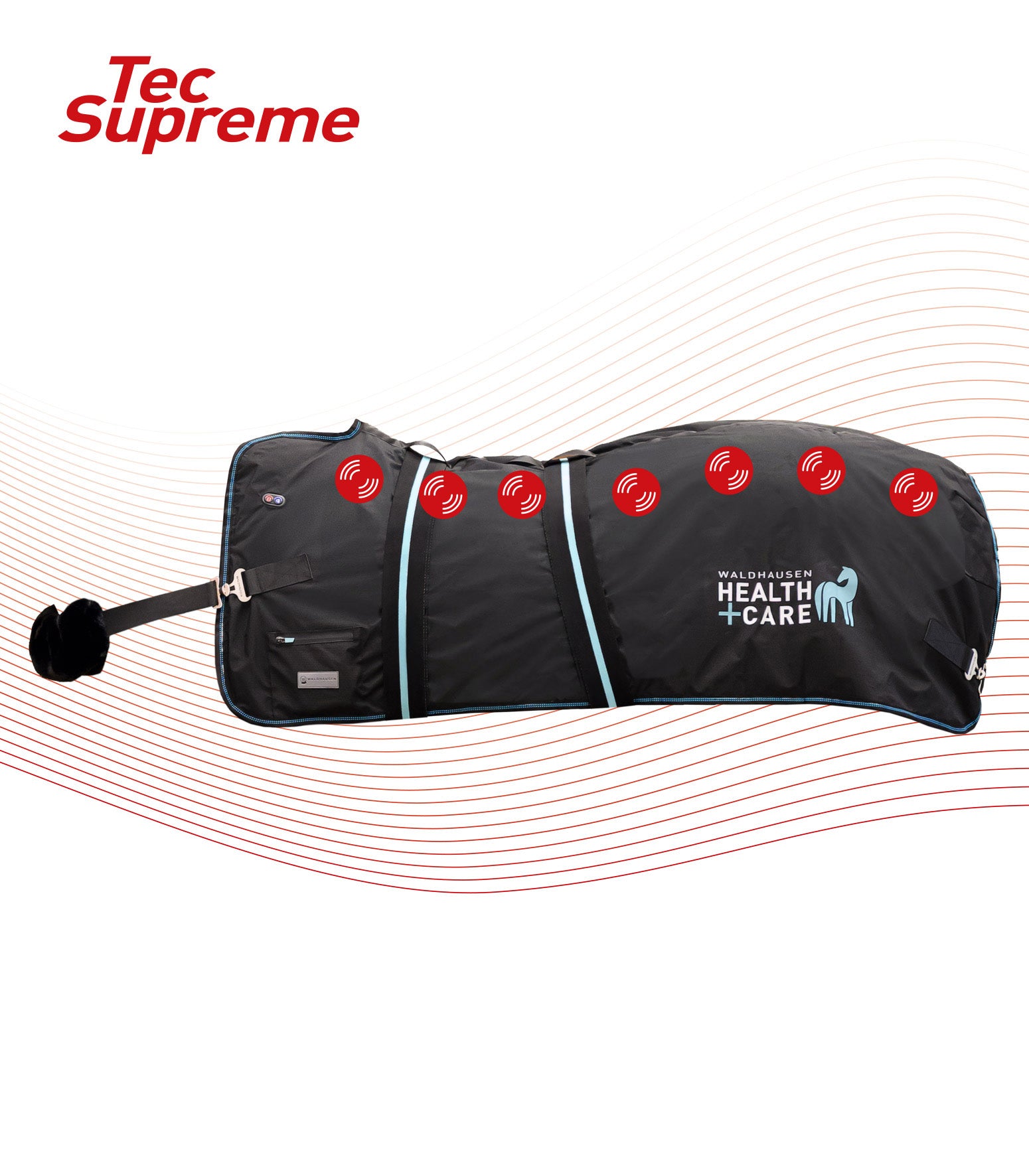 TecSupreme Heiz- & Massagedecke Health & Care Therapiedecke