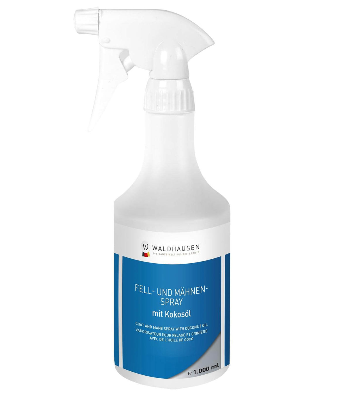 Fell- und Mähnenspray mit Kokosöl 1000 ml