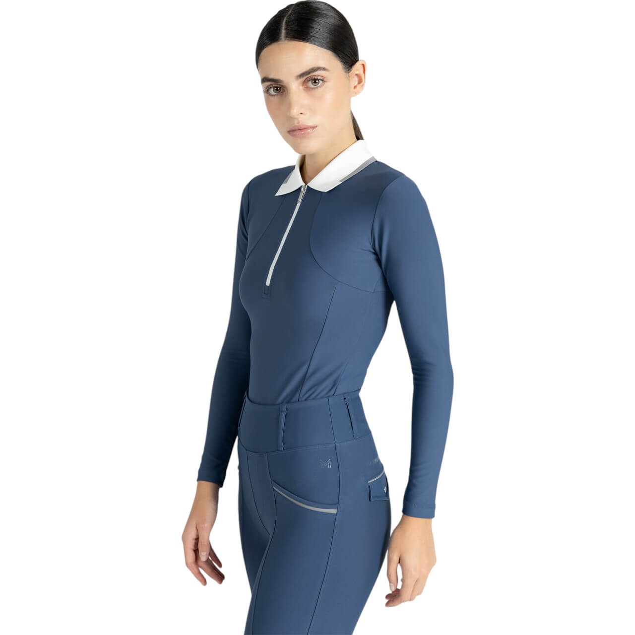 Langarmshirt Damen Concept Long Sleeve Polo Shirt Baselayer