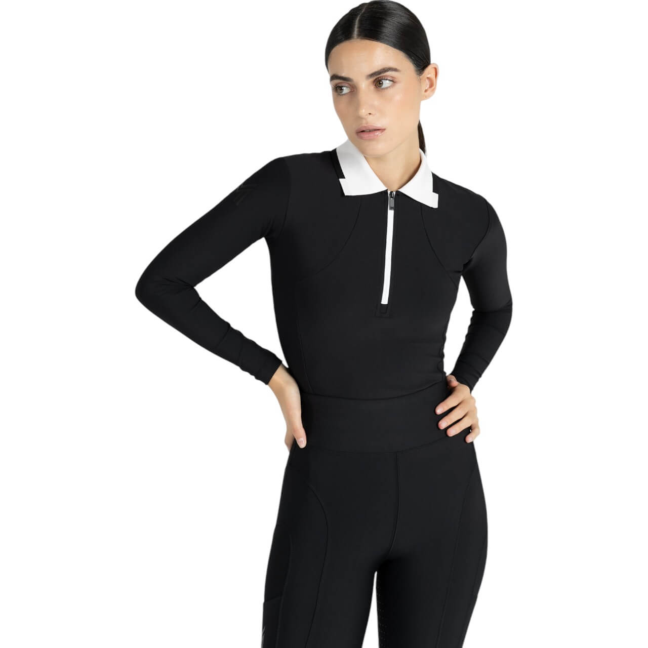 Langarmshirt Damen Concept Long Sleeve Polo Shirt Baselayer