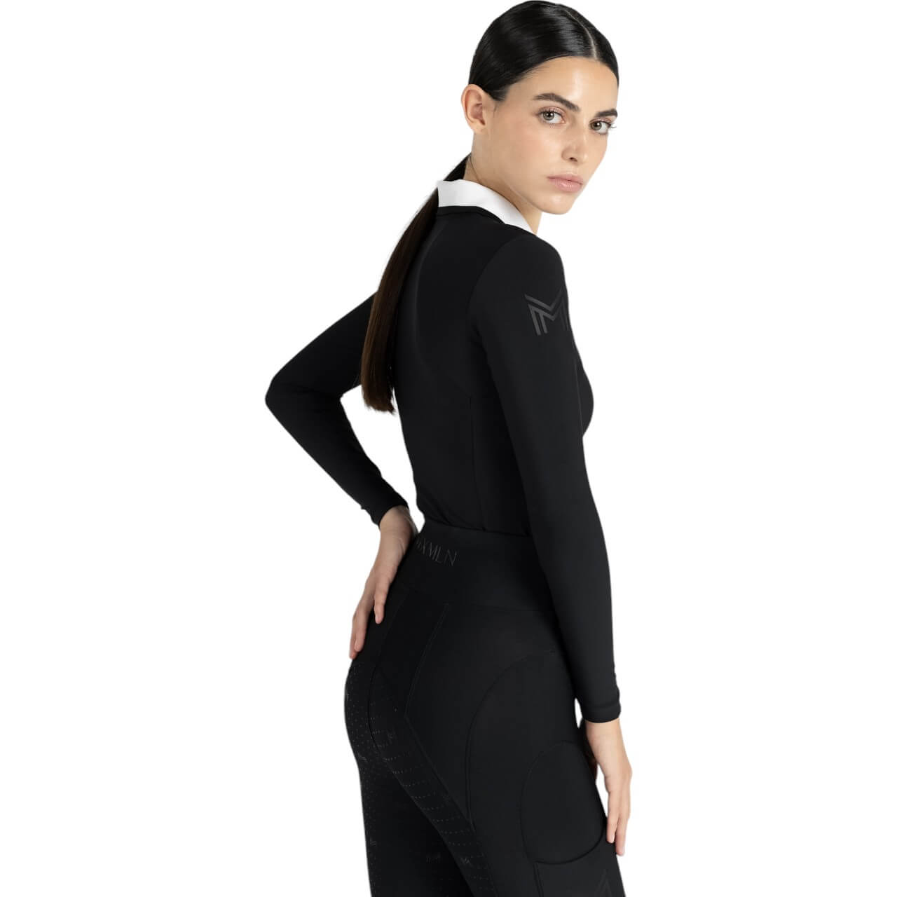 Langarmshirt Damen Concept Long Sleeve Polo Shirt Baselayer