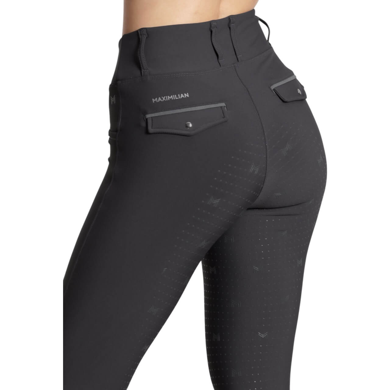 Reitleggings Damen Full-Grip Pro Riding Leggings