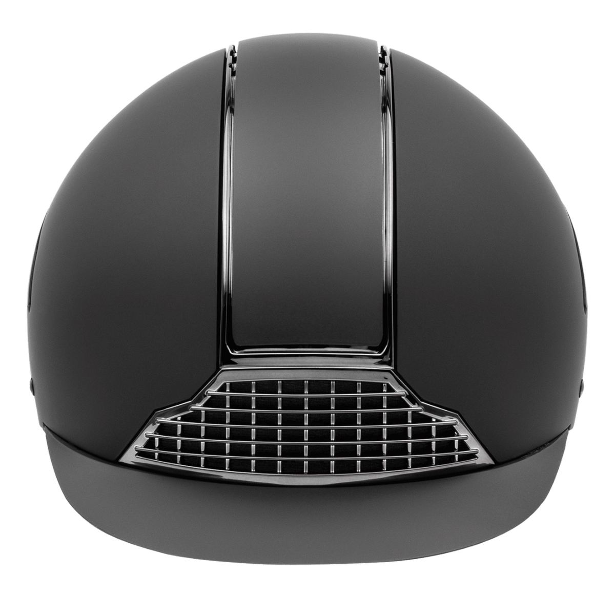 Reithelm Unisex H24 Chrome, Schwarz, Produkt allein auf weißem Hintergrund.