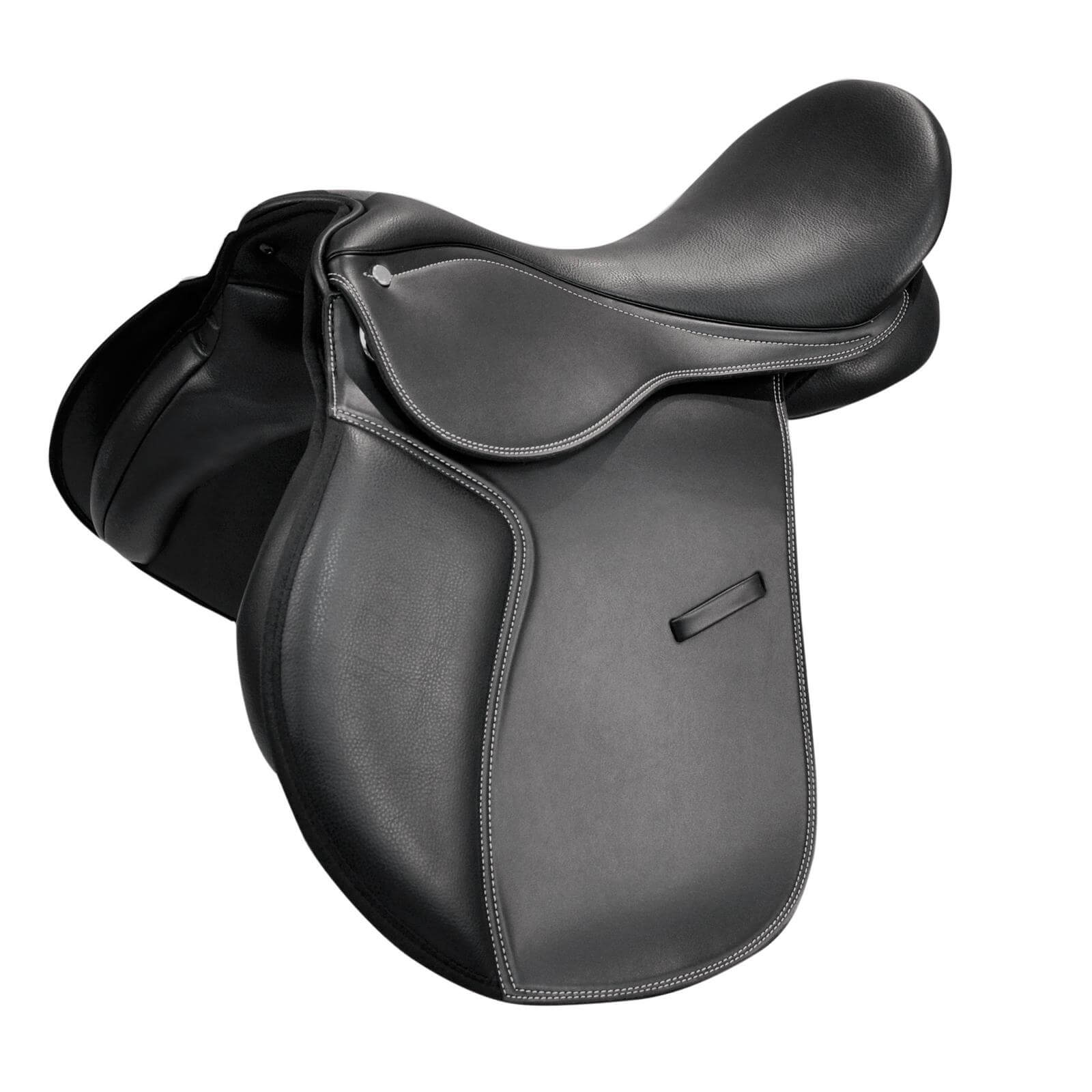 Vielseitigkeitssattel Economic Pony, schwarz, 39cm/15,5'