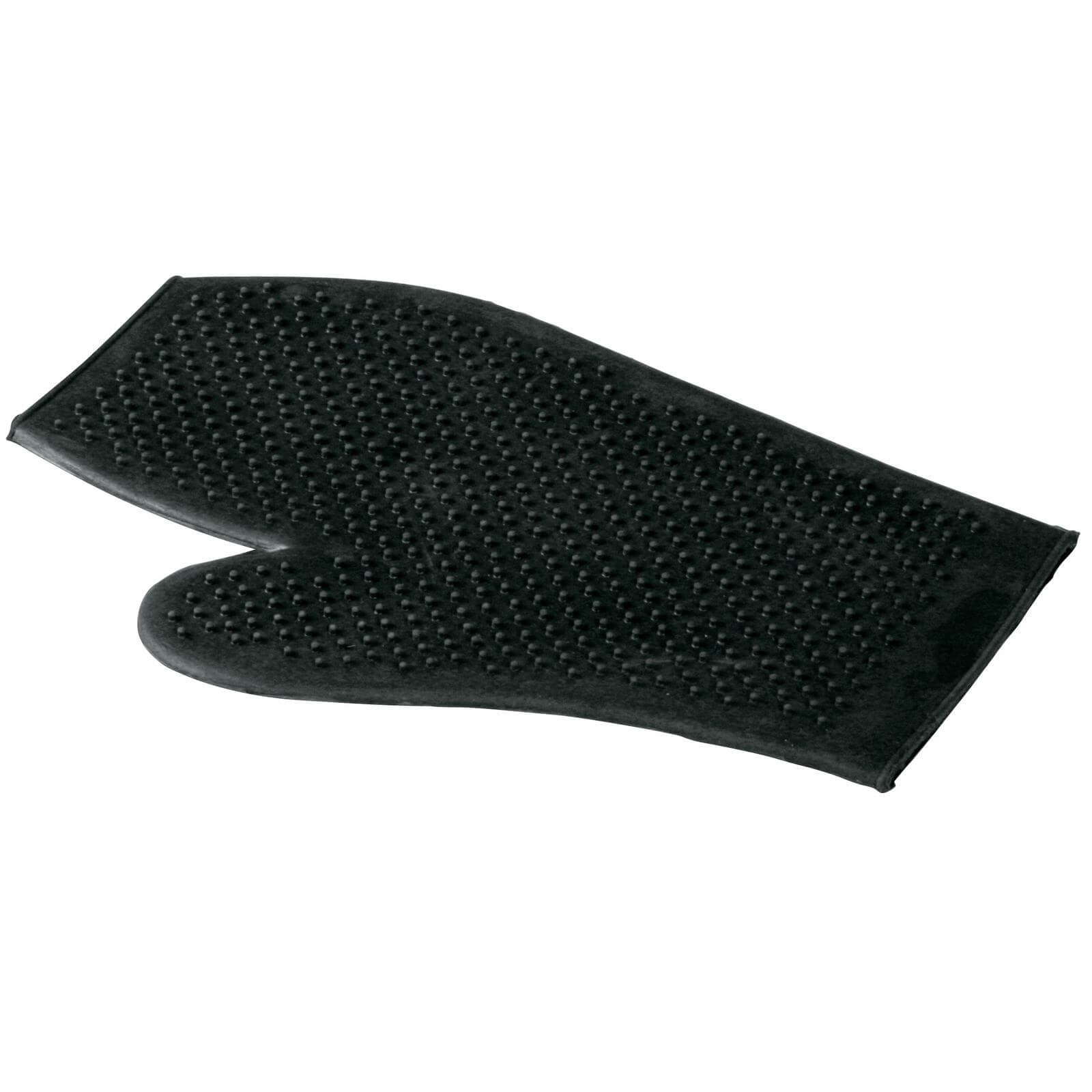 Gummi-Putzhandschuh, schwarz