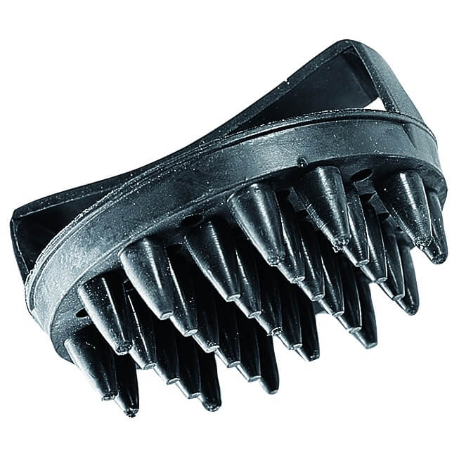 Striegel Rubber-Groomer, schwarz