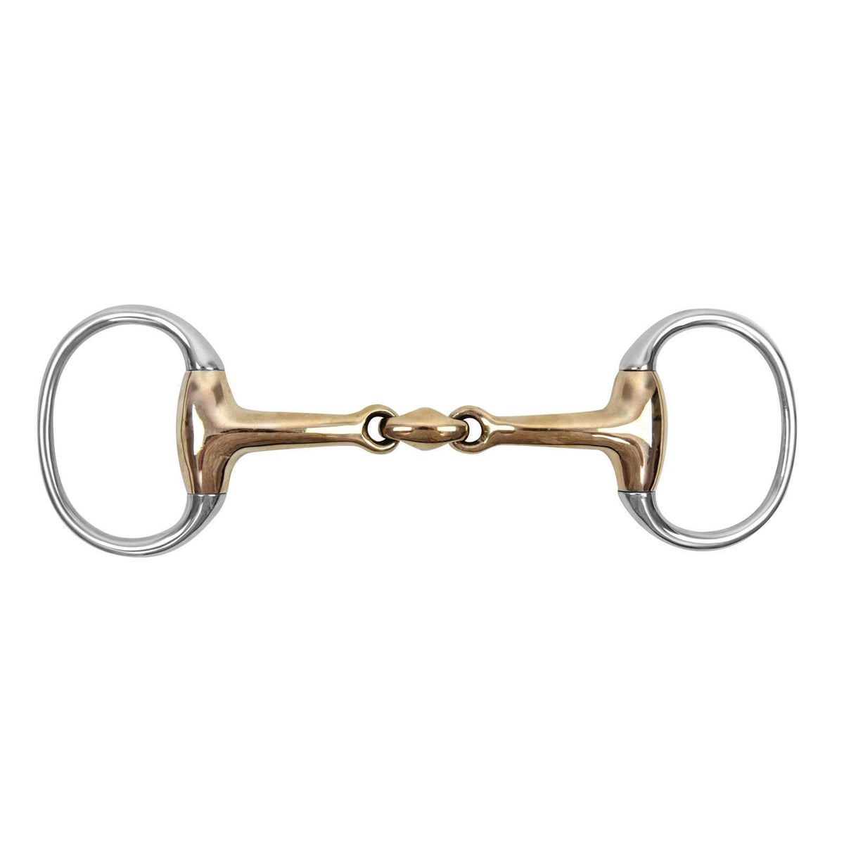 Olivenkopfgebiss Doppelt Gebrochen Kupfer 18 mm Cupris