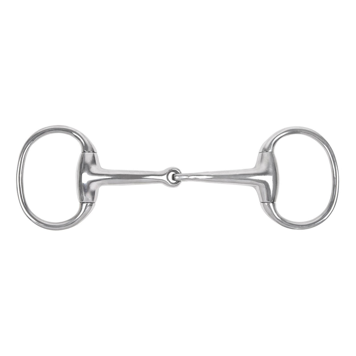 Olivenkopfgebiss Einfach Gebrochen Anatomisch 16 mm Trense, Produkt allein auf weißem Hintergrund.