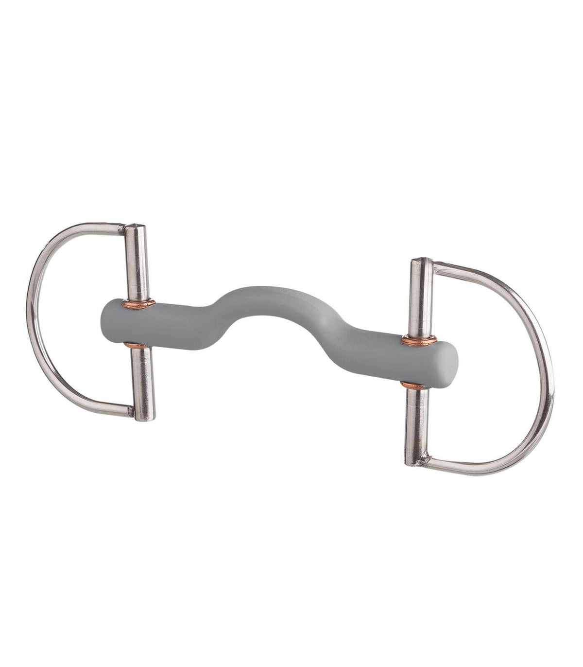 D-Ring Trense Zungenbogenstange Soft 18 mm Stangengebiss