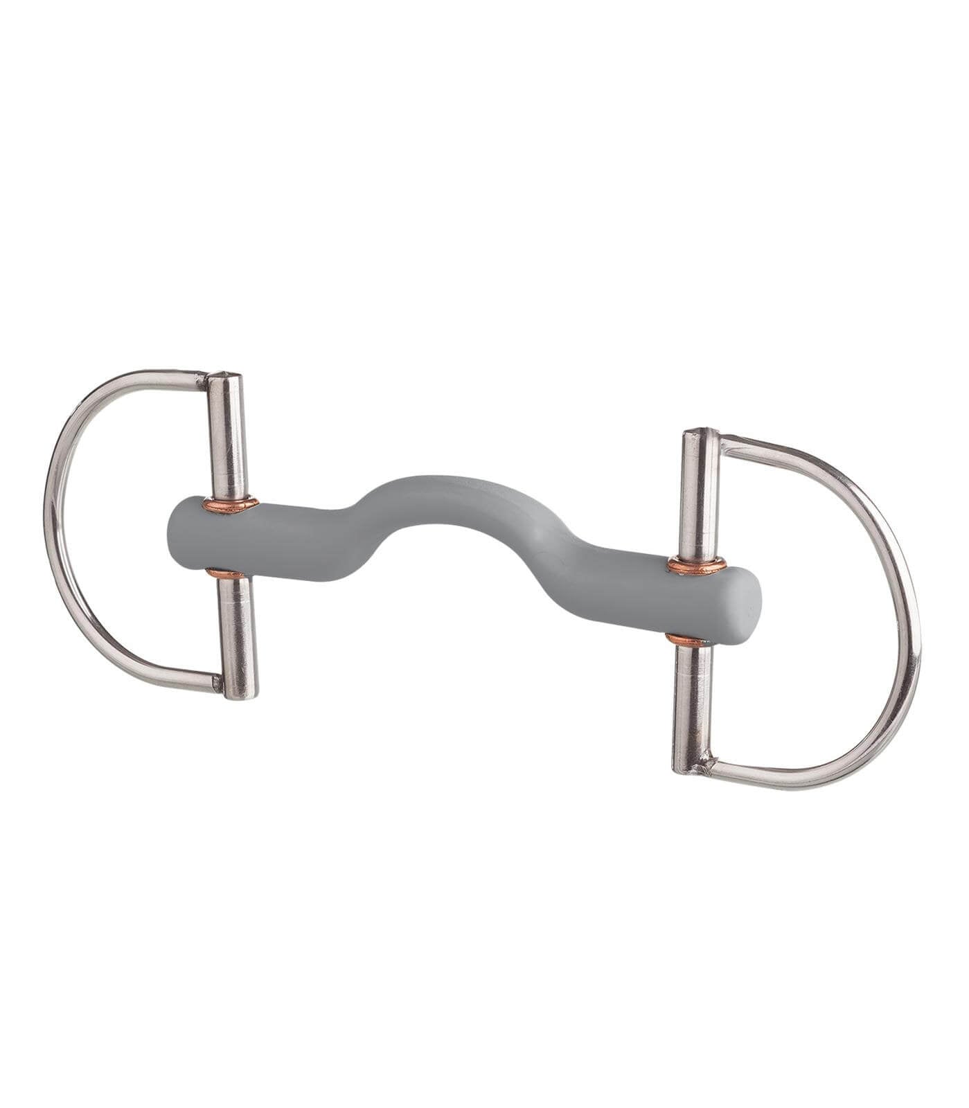 D-Ring Trense Zungenbogenstange Soft 18 mm Stangengebiss
