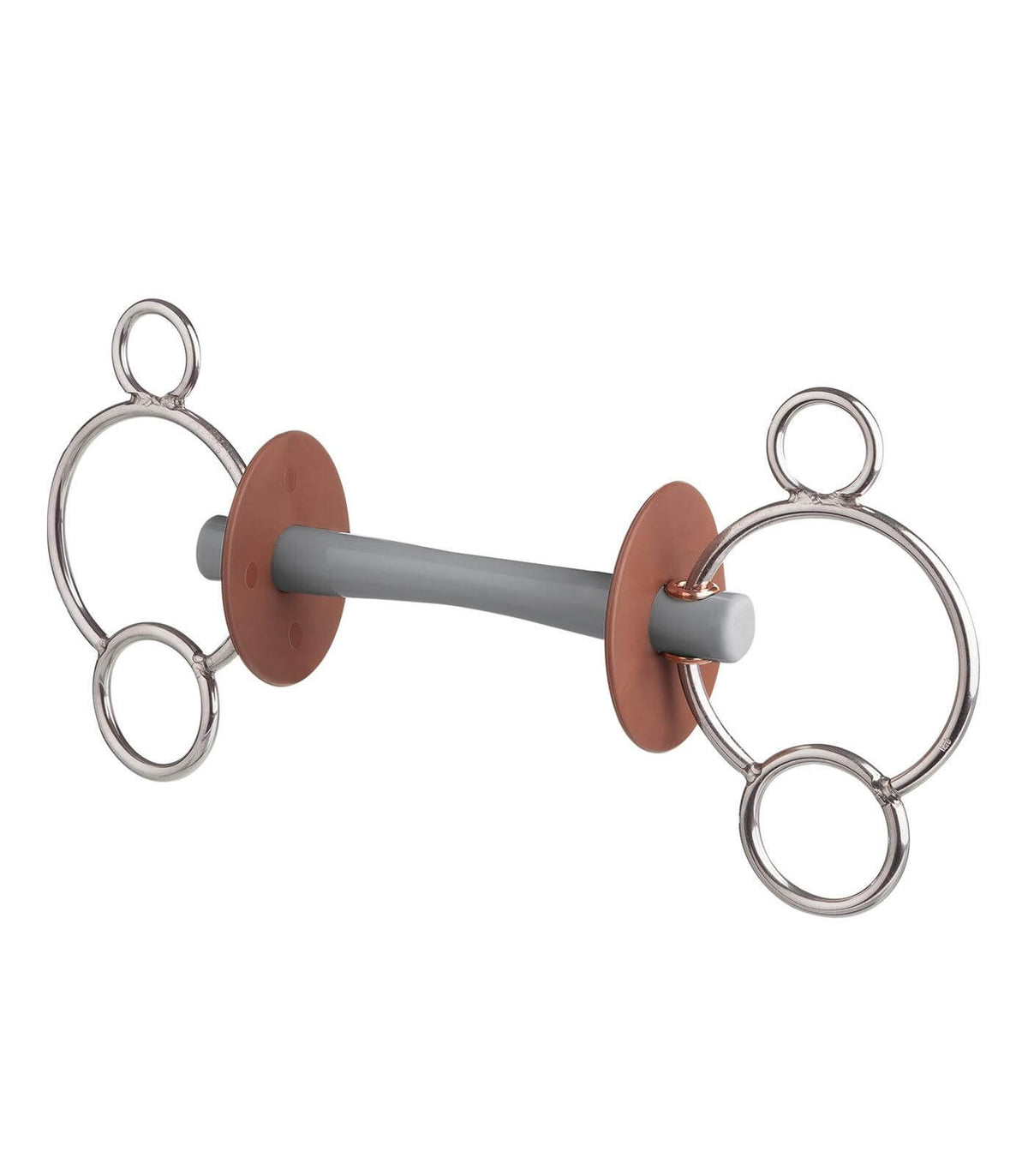 3 Ring Gebiss Comfortstange Soft 18 mm Stangengebiss