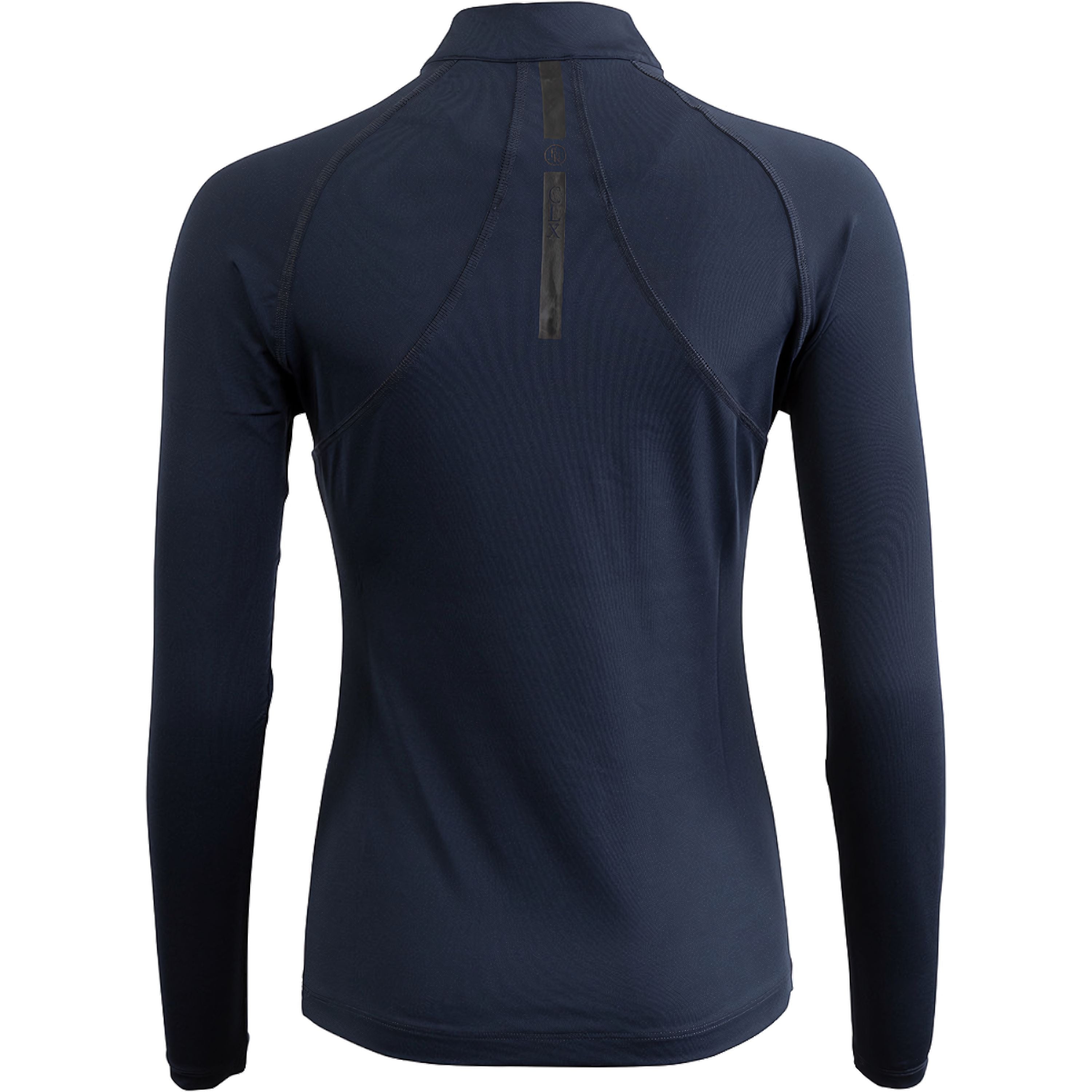 CLX Damen-Langarmshirt mit Reißverschluss