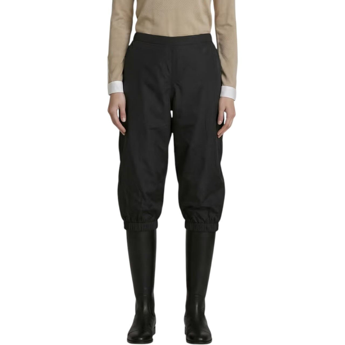 Regen-Reithose mit Kniebund Überziehhose