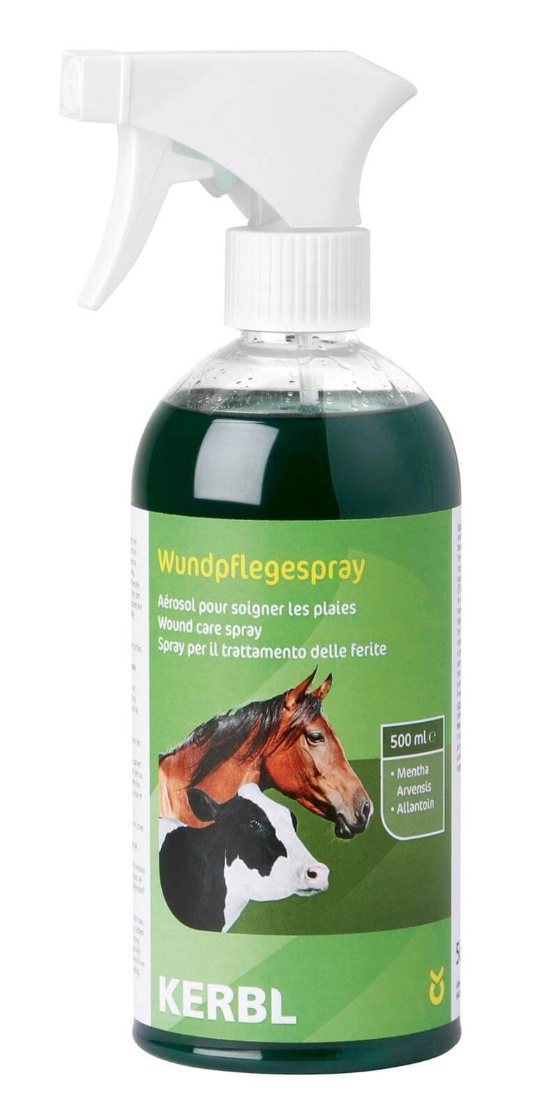 KERBL Wundpflegespray, 500 ml, Produkt allein auf weißem Hintergrund.