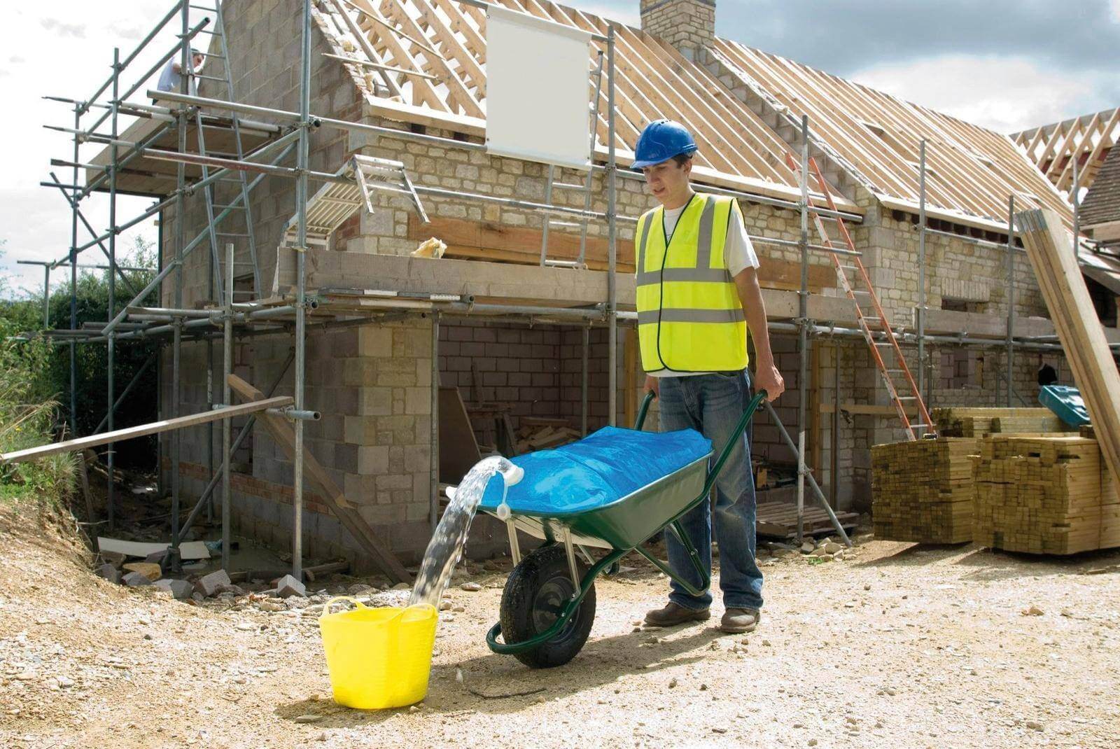 Wasserbehälter für Schubkarre H2GoBag