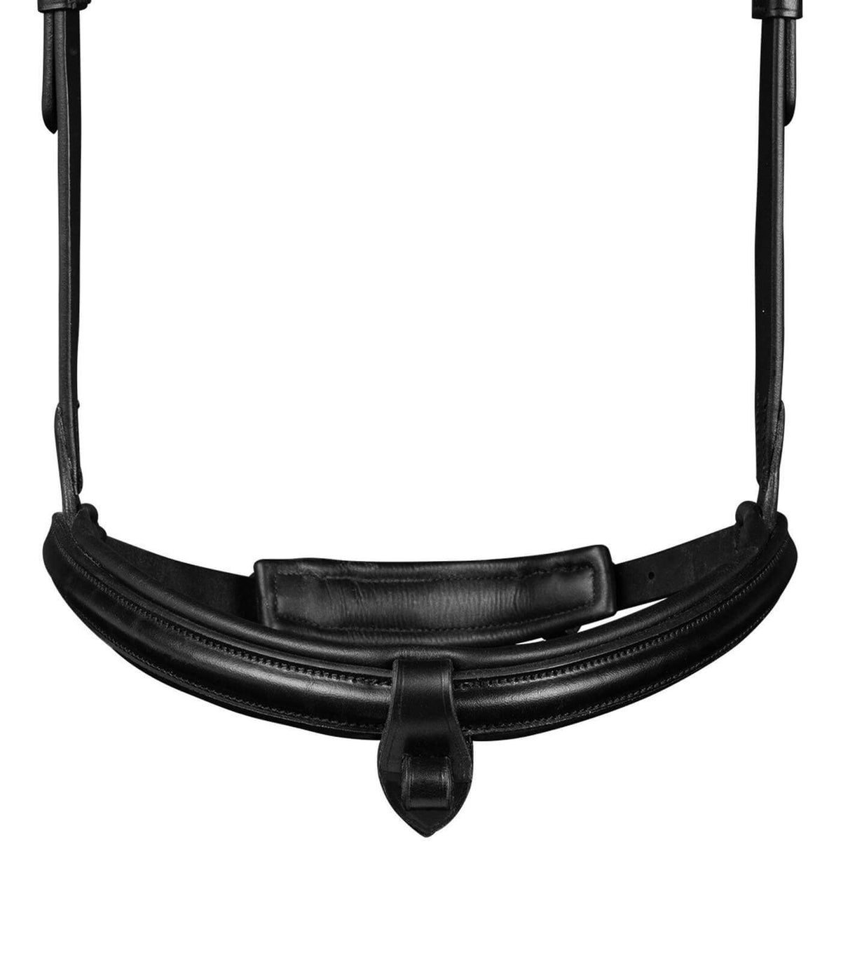 S-Line Trensenzaum Harmony, Schwarz, Detailaufnahme der englisch kombinierten Trense.