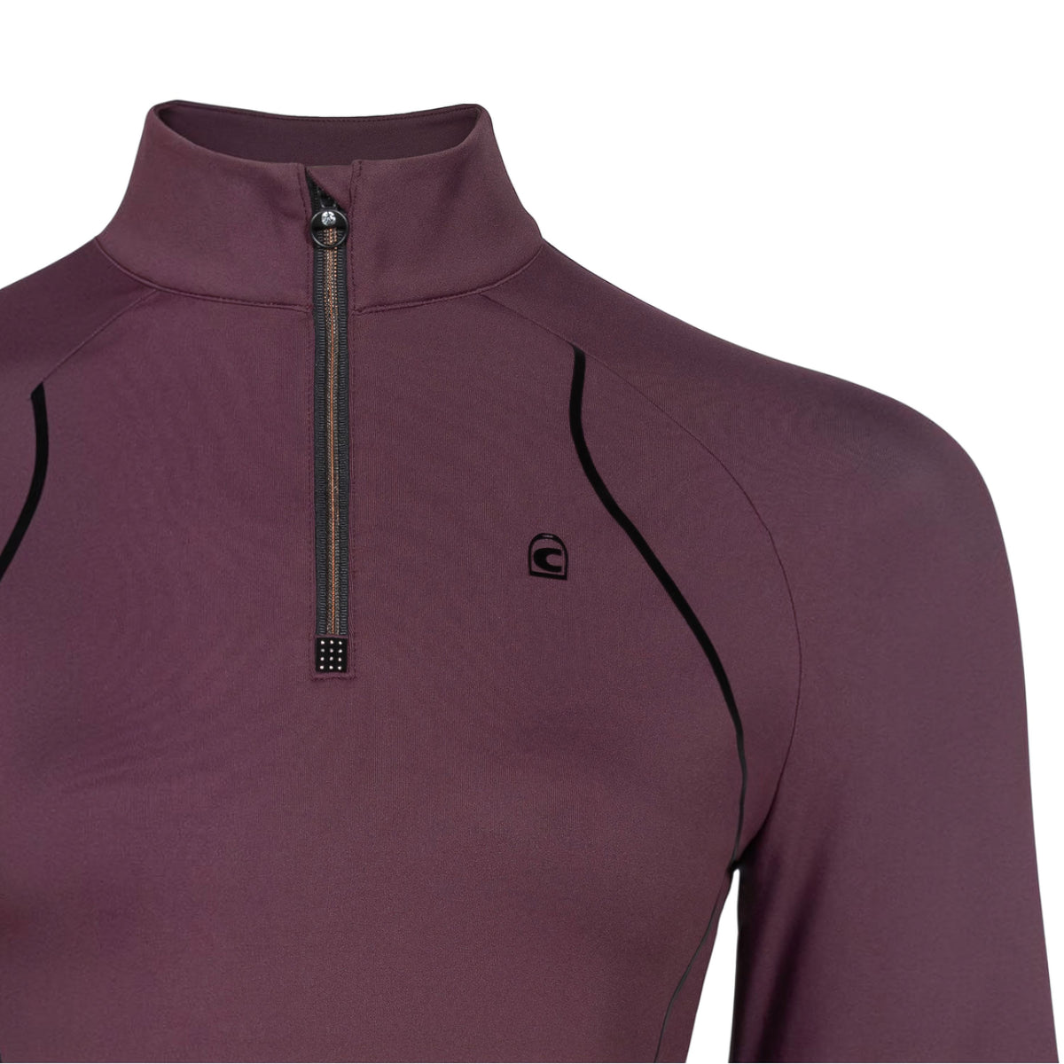Halfzip-skjorte til damer CAVALDIVYA HW2026 Halfzip-skjorte