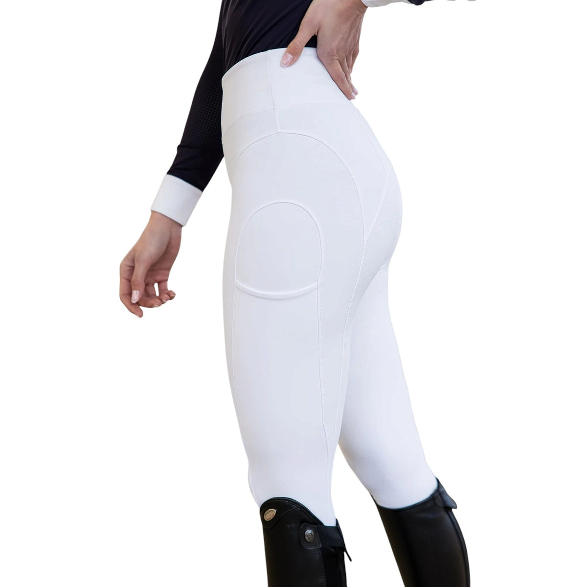 Leggings da equitazione Donna Full-Grip Outline Leggings da equitazione donna