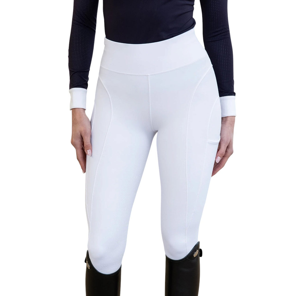 Leggings da equitazione Donna Full-Grip Outline Leggings da equitazione donna