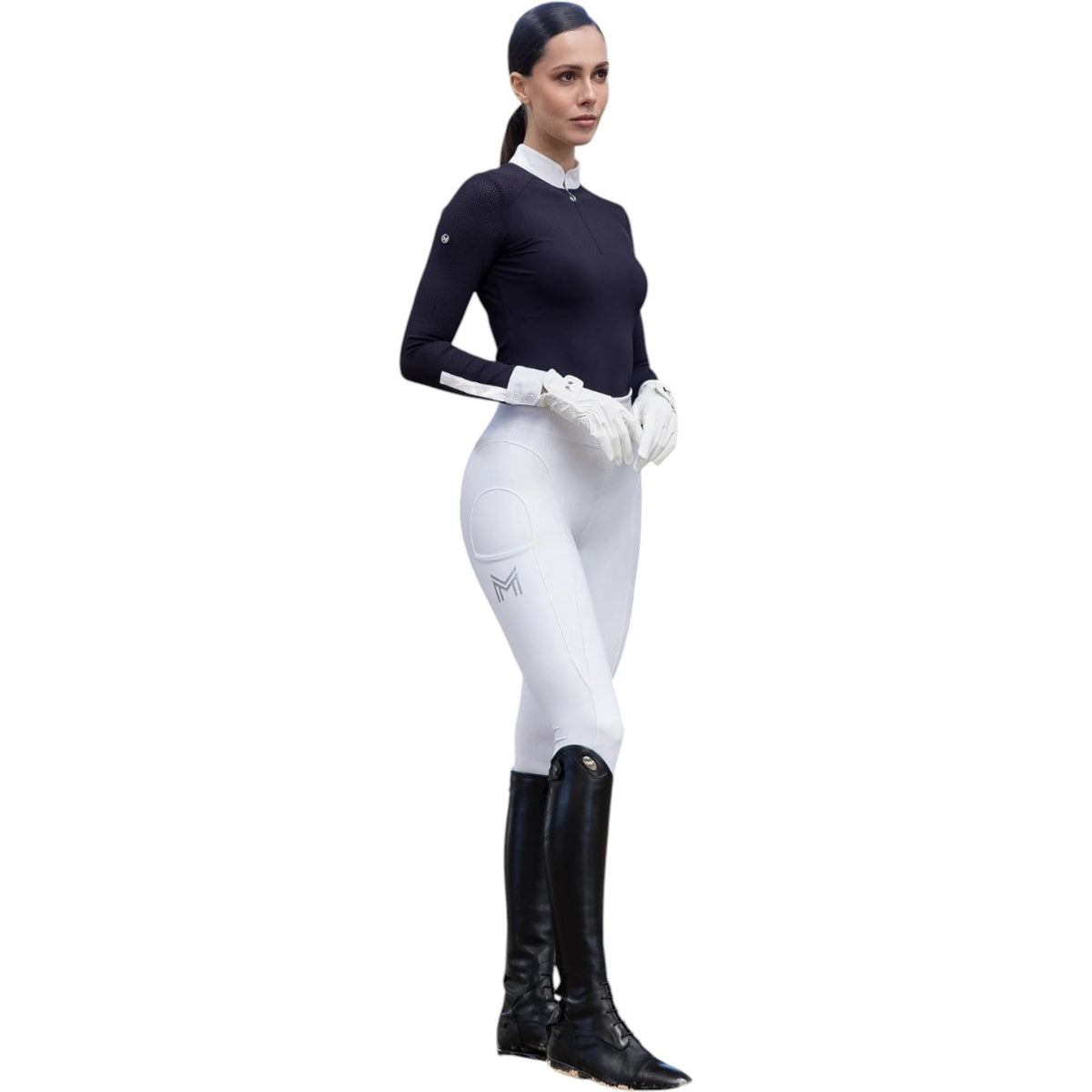 Leggings da equitazione Donna Full-Grip Outline Leggings da equitazione donna