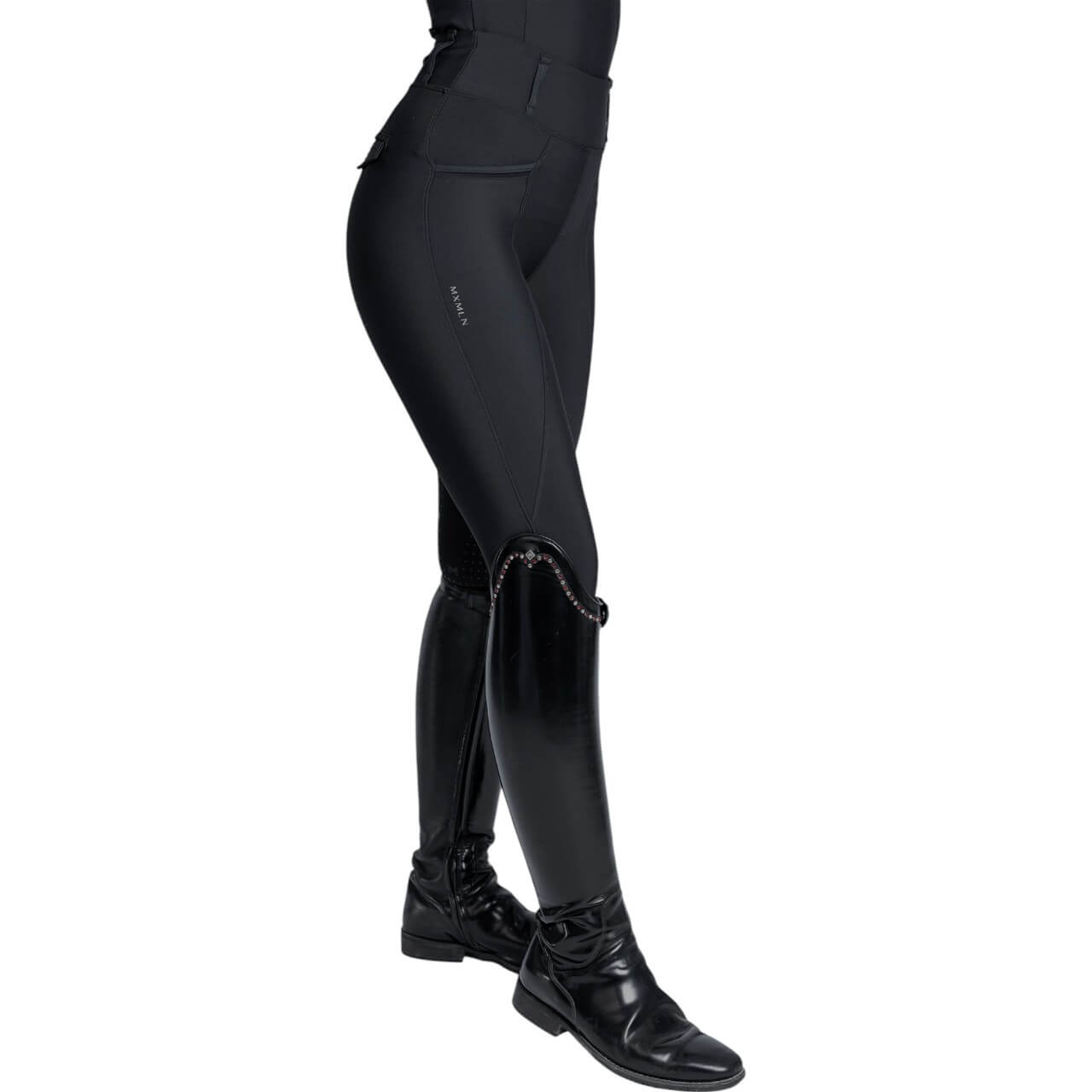 Reitleggings Damen Full-Grip Pro Riding Leggings
