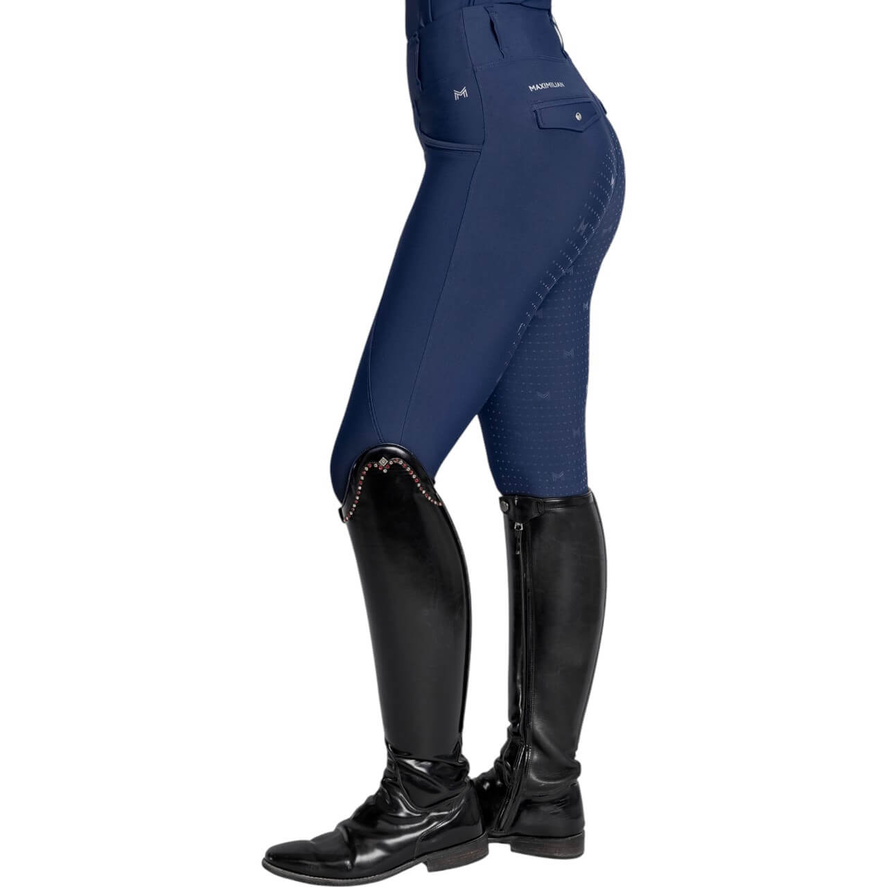 Reitleggings Damen Full-Grip Pro Riding Leggings